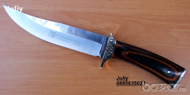 Ловен нож с фиксирано острие COLUMBIA G35, снимка 2 - Ножове - 10454559