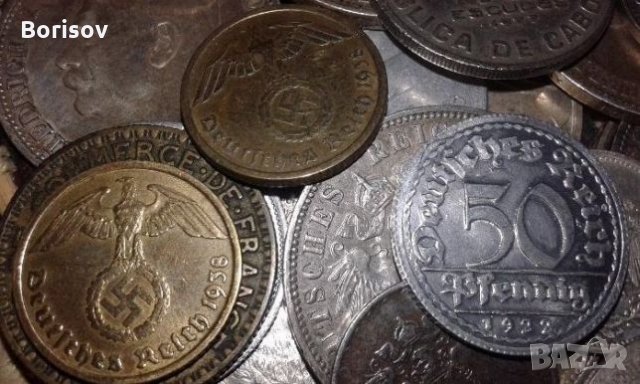 Сребърни монети Deutsches Reich, френски, руски, сръбски... мон, снимка 4 - Нумизматика и бонистика - 22080877