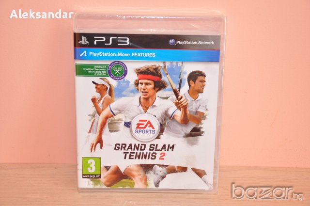 Нова игра.grand Slam Tennis 2 ps3, снимка 1 - Игри за PlayStation - 8523820