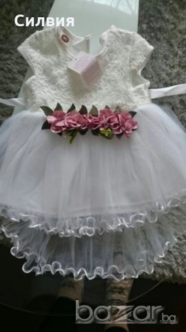 Роклички за 9м, 1г и 2г, снимка 5 - Бебешки рокли - 20857621