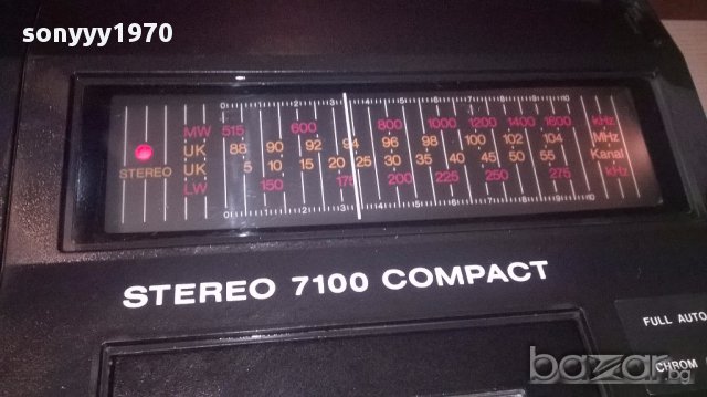 itt schaub lorenz-7100 compact-внос швеицария, снимка 7 - Ресийвъри, усилватели, смесителни пултове - 12783677