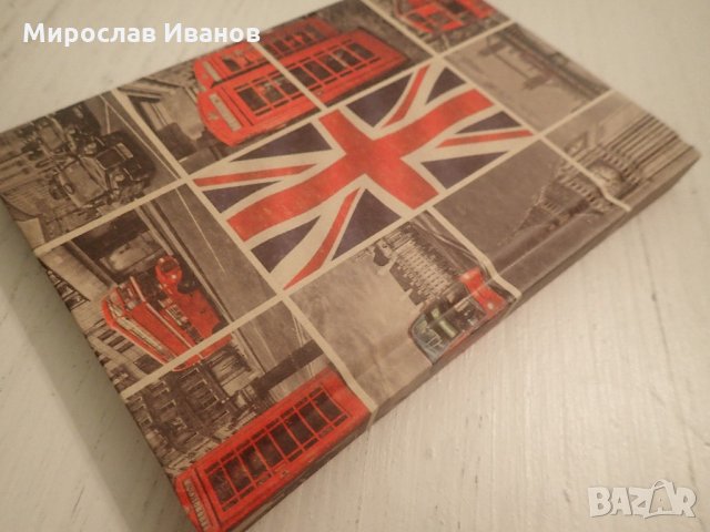 " Колаж Англия " - ретро тефтер, снимка 1