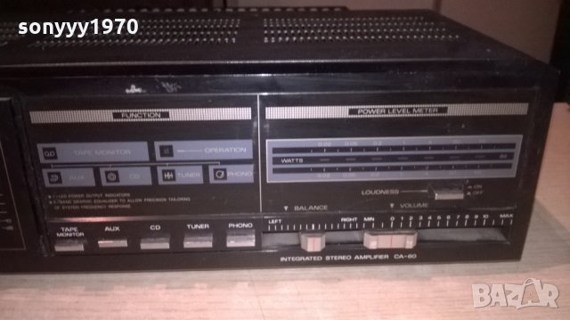 fisher ca-60 amplifier-made in japan-за ремонт-внос швеицария, снимка 6 - Ресийвъри, усилватели, смесителни пултове - 22600256