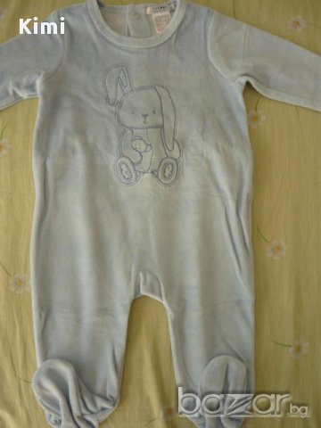 Плюшени гащеризончета - Размери 81 и 86, снимка 2 - Бебешки гащеризони - 8439562