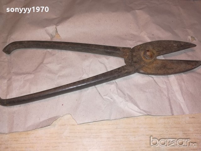 стари ножици за ламарина-29см, снимка 4 - Колекции - 20979240