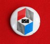Значка U.S.A., снимка 1 - Колекции - 23362407