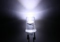 Светодиод 5мм Nichia 30000 mCD, суперярък, кристално бял 5700к, снимка 2