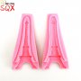 3Д 3D силиконов молд форма Айфелова кула калъп 2 части за украса декор торта фондан шоколад глина др, снимка 2