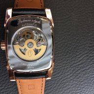 Мъжки  часовник PARMIGIANI "розово злато" реплика клас ААА, снимка 3 - Мъжки - 17079602