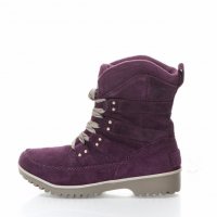 ПРОМО 🍊 SOREL 🍊 Дамски велурени непромокаеми боти MEADOW™ PURPLE № 35/36 нови с кутия, снимка 6 - Дамски боти - 19576254