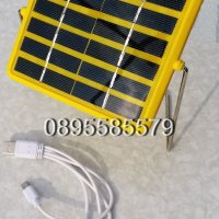 Соларно зарядно с лампа със стойка и USB изход GD-5027  18 лв, снимка 1 - Соларни лампи - 21845695