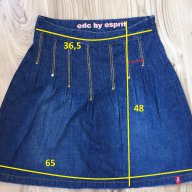 Детска дънкова пола ESPRIT оригинал, за 158см., отлично състояние, като нова, снимка 6 - Детски рокли и поли - 17764411