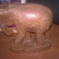 дървен слон-за колекция, снимка 4 - Антикварни и старинни предмети - 19743302