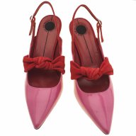 ПРОМО 🍊 RED OR DEAD 🍊 Дамски обувки кожа и велур ULTRA CHIC 37 номер нови с кутия, снимка 8 - Дамски обувки на ток - 13030714
