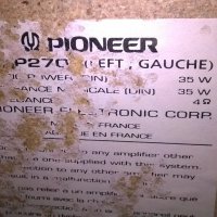 pioneer-made in france 2x35w/4ohm-2бр тонколони-внос франция, снимка 18 - Тонколони - 20049317