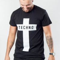  ХИТ! Мъжки тениски с TECHNO CROSS / ТЕХНО принт. Или Поръчай с ТВОЯ идея! , снимка 2 - Тениски - 20416312