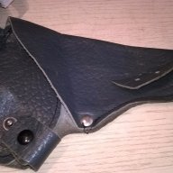 Кобур-кожен с презрамки-внос швеицария, снимка 4 - Оборудване и аксесоари за оръжия - 14786108