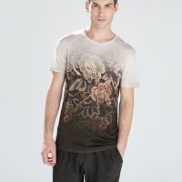 Zara Man  - страхотна мъжка тениска КАТО НОВА, снимка 1 - Тениски - 21614495