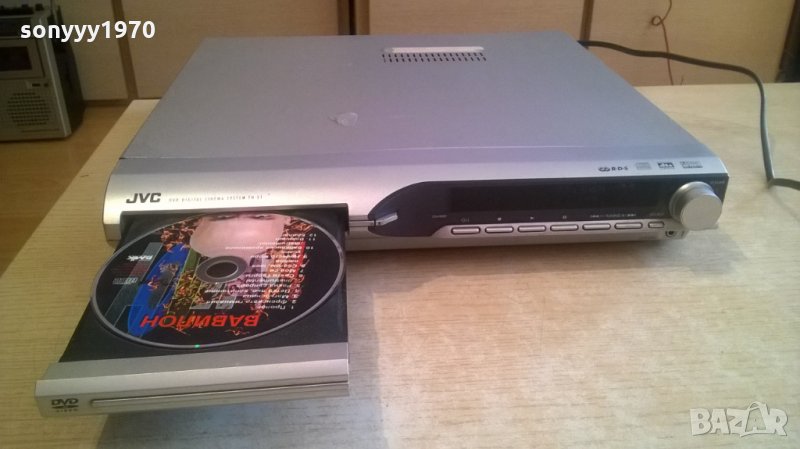 jvc xv-ths1 dvd receiver-внос швеицария, снимка 1