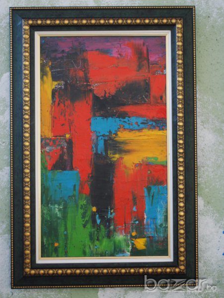 Болеро - Абстракция, abstract, Мима / Art by MiMa, painting, картина , снимка 1