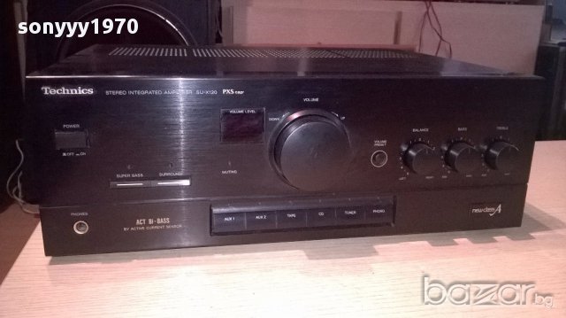 *Technics su-x120 made in japan-230w-stereo amplifier-внос швеицария
