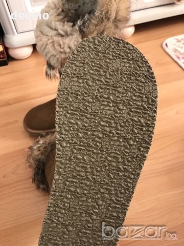 Зимни ботуши от агнешка кожа естествен косъм, снимка 5 - Дамски ботуши - 19747908