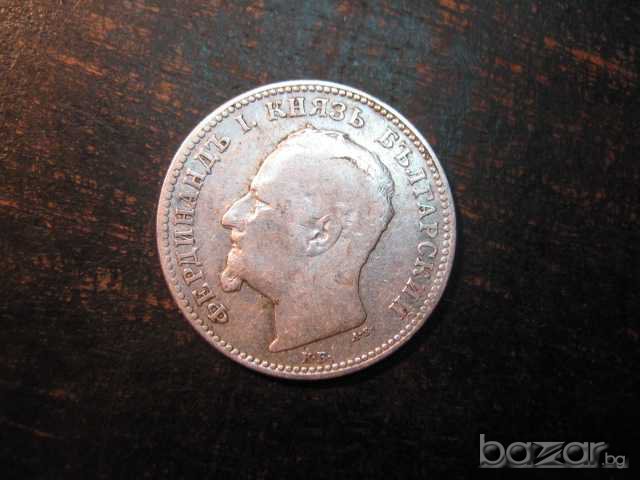 Монета "1 левъ - 1891 г.", снимка 2 - Нумизматика и бонистика - 7787140