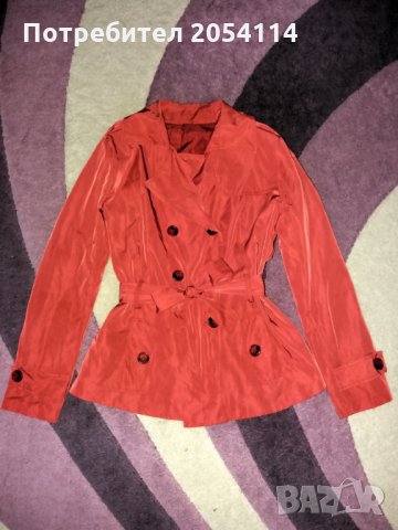 Дамски къс шлифер , снимка 1 - Палта, манта - 23049300