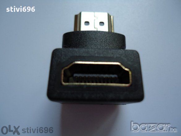 Hdmi преходник 90 градуса. - 4.50 лв., снимка 6 - Телевизори - 11208064