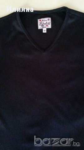 Черна тениска, снимка 2 - Тениски - 14879934