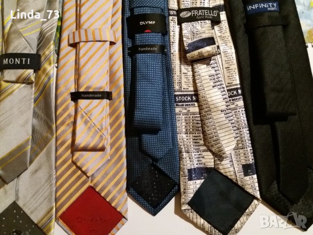 Мъж.марк.вратовръзки-/оригинал/-1. Закупени от Италия., снимка 4 - Други - 21873904