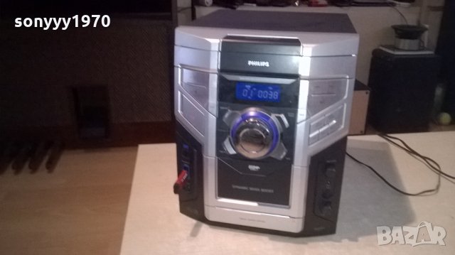 philips usb/aux/cd/microphone/deck/amplifier/tuner-внос швеицари, снимка 2 - Ресийвъри, усилватели, смесителни пултове - 24146457