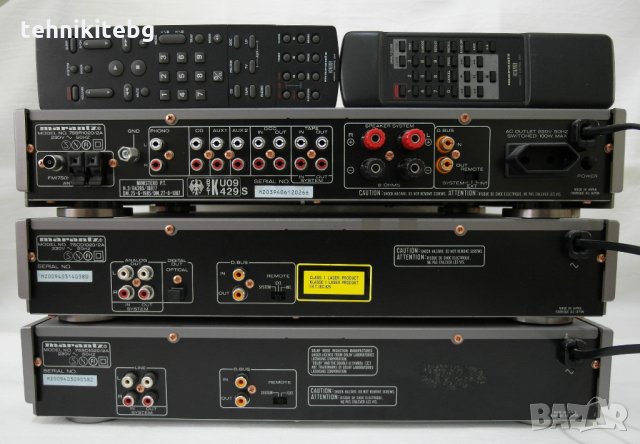 ⭐⭐⭐ █▬█ █ ▀█▀ ⭐⭐⭐ MARANTZ Slim Series 1020, дизайнерска система от 3 компонента, цена нова $1500, снимка 14 - Аудиосистеми - 23795079