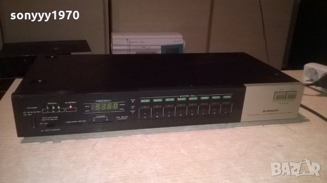 pioneer tx-930l tuner-made in belgium-внос франция, снимка 6 - Ресийвъри, усилватели, смесителни пултове - 25176475
