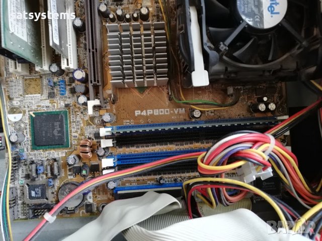 Дънна платка Asus P4P800-VM Socket 478 CPU+FAN