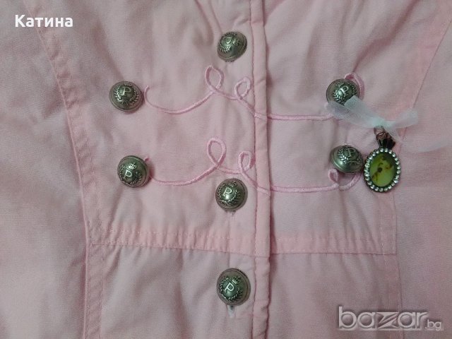 Намаление Pom Pom уникално зимно яке/шуба/палто, снимка 2 - Детски якета и елеци - 17624938