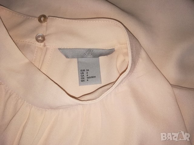 Блуза от шифон H&M, снимка 5 - Ризи - 23741834