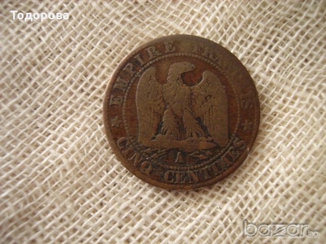 1 сентимес 1854 А