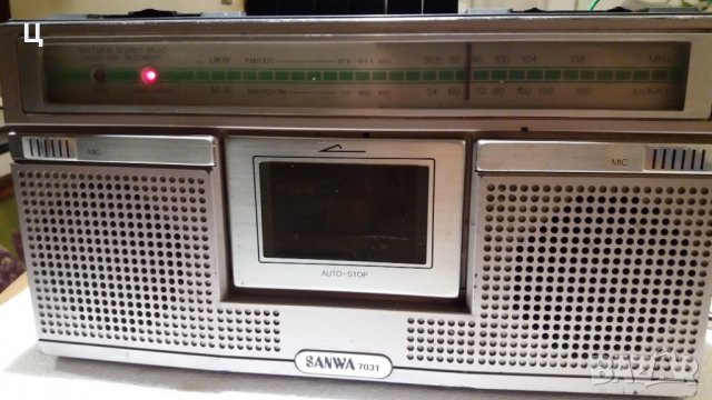 Радиокасетофон SANWA 7031, снимка 7 - Радиокасетофони, транзистори - 25725669