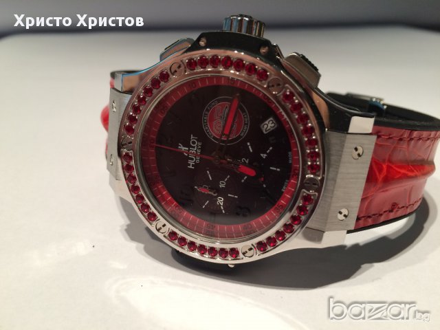 ЛУКСОЗЕН ЧАСОВНИК HUBLOT BIG BANG TUIGA 1909 MIAMI HEAT клас ААА+ реплика, снимка 2 - Дамски - 9166957