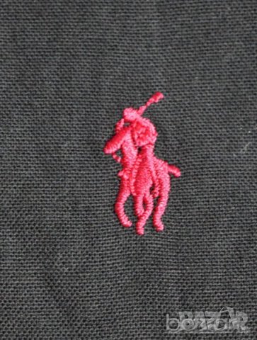 Ralph Lauren дамска черна риза 100% памук къс ръкав, снимка 3 - Ризи - 21725928