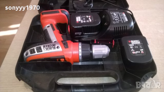 black&decker full complect-внос швеицария, снимка 7 - Винтоверти - 23814452