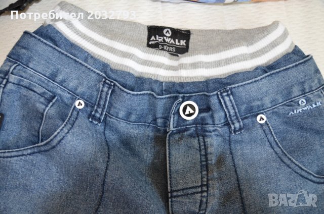 Къс дънков панталон за момче 9-10 години, снимка 2 - Детски панталони и дънки - 22398561
