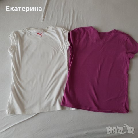 Блузки къс ръкав 7-8 г.- 6 броя, снимка 7 - Детски Блузи и туники - 24693721