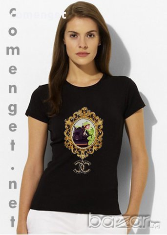 ХИТ! Дамски топ FRENCH BULLDOG с уникален принт! Поръчай модел с ТВОЯ идея!, снимка 3 - Тениски - 10931851