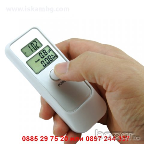 Електронен дрегер за алкохол - с термометър - код 0019, снимка 7 - Аксесоари и консумативи - 12362360