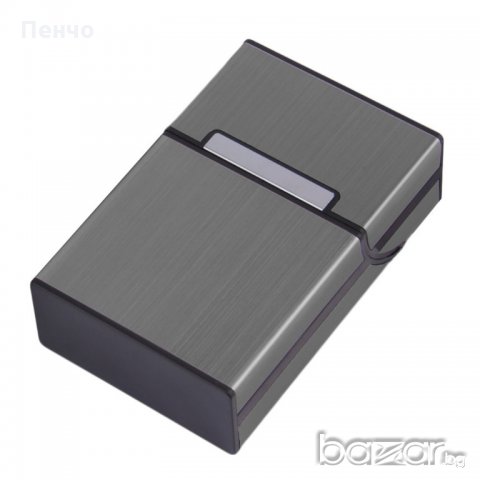 Алуминиева кутия за цигари, табакера слим Cigarette Case, box slim, снимка 6 - Табакери - 18799496