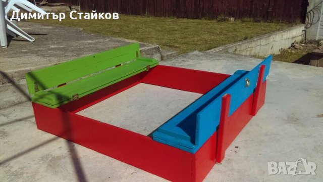 Детски пясъчник, снимка 3 - Градински мебели, декорация  - 24911565