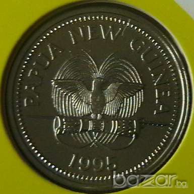 10 тоеа 1995, Папуа Нова Гвинея, снимка 2 - Нумизматика и бонистика - 7452588