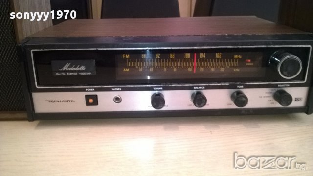 realistic modulette 12-1401 made in taiwan-внос швеицария, снимка 4 - Ресийвъри, усилватели, смесителни пултове - 12543091